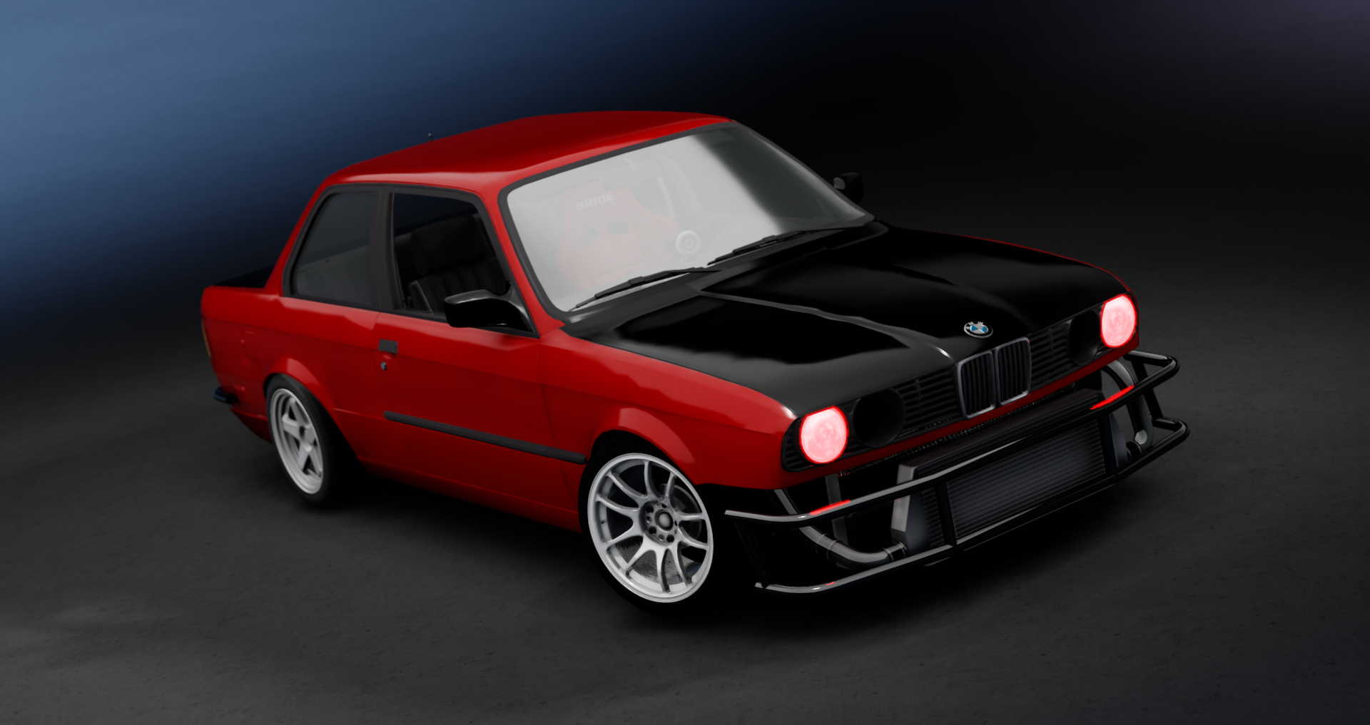 CW David 325i, skin Matte Red