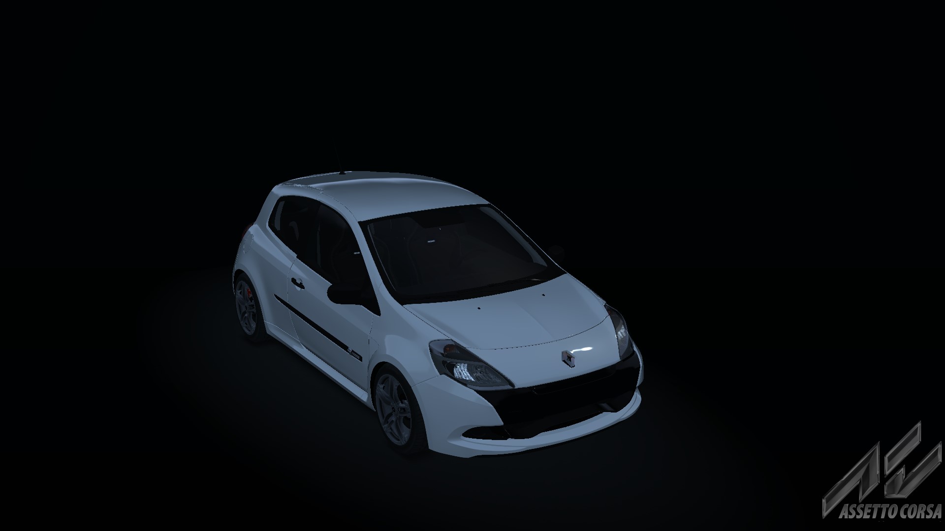 Renault Clio RS 200 Cup, skin white