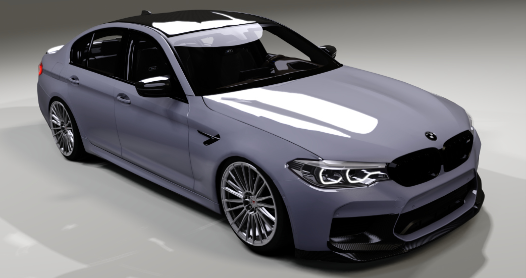 BMW M5 F90 Competition | Redd Tuned, skin blue_brilliant