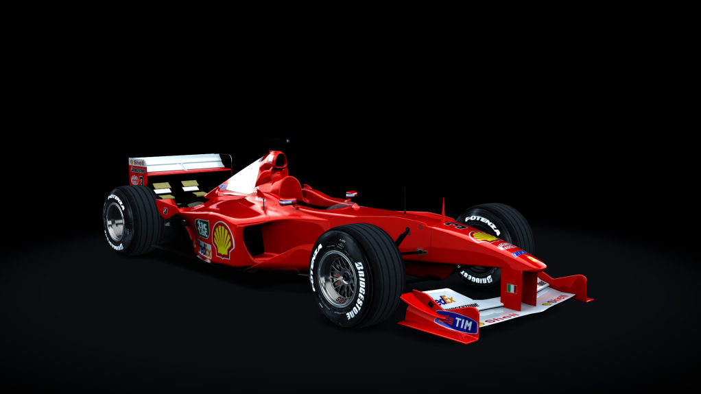 Ferrari F1 2000, skin 03_Scumacher_No_Tobacco_after_Montecarlo