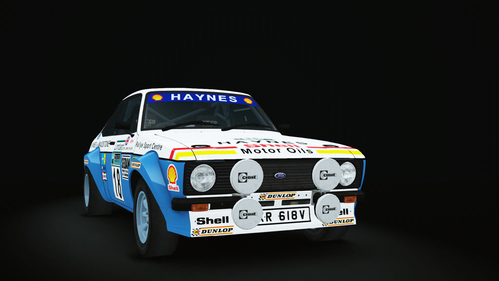 Escort Mark II Group 4 spec, skin RAC_1979_18_Taylor