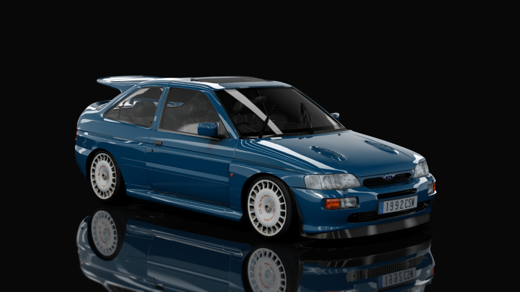 Ford Escort RS Cosworth Stage 2, skin Dark_Blue_Metallic