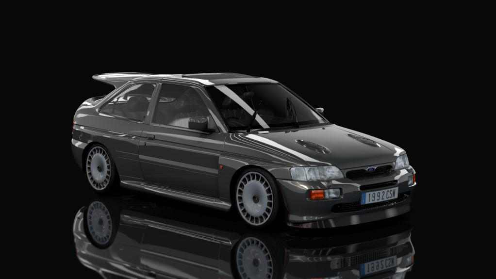 Ford Escort RS Cosworth Stage 2, skin GunMetal_Grey_Metallic