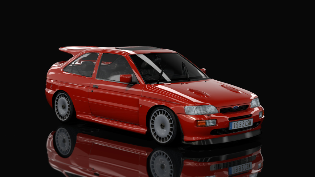 Ford Escort RS Cosworth Stage 2, skin Red_Metallic