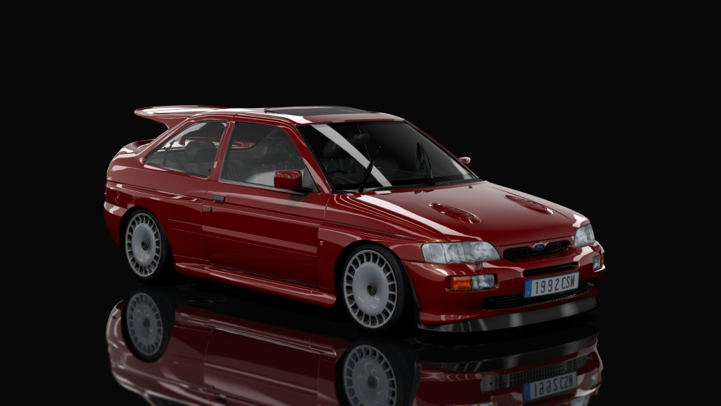 Ford Escort RS Cosworth Stage 2, skin Red_Metallic_II