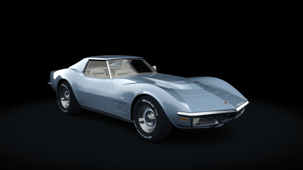 1970  Chevrolet Corvette "Stingray" RPO ZR1, skin 07_cortez_silver