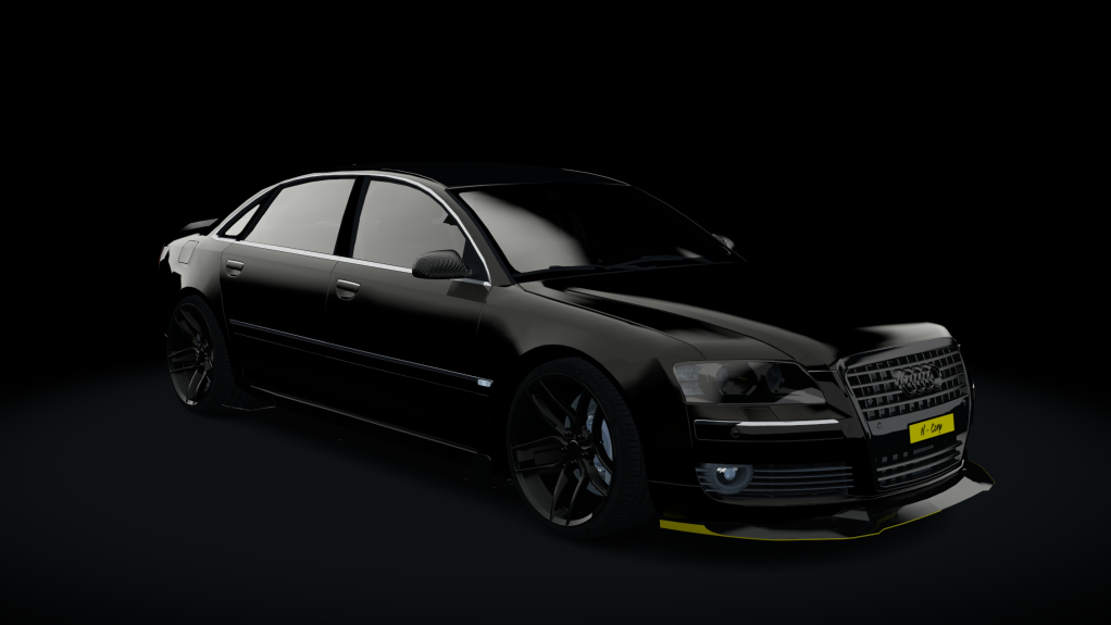 Audi A8 v10 S8 Bi Turbo, skin BrilliantBlack