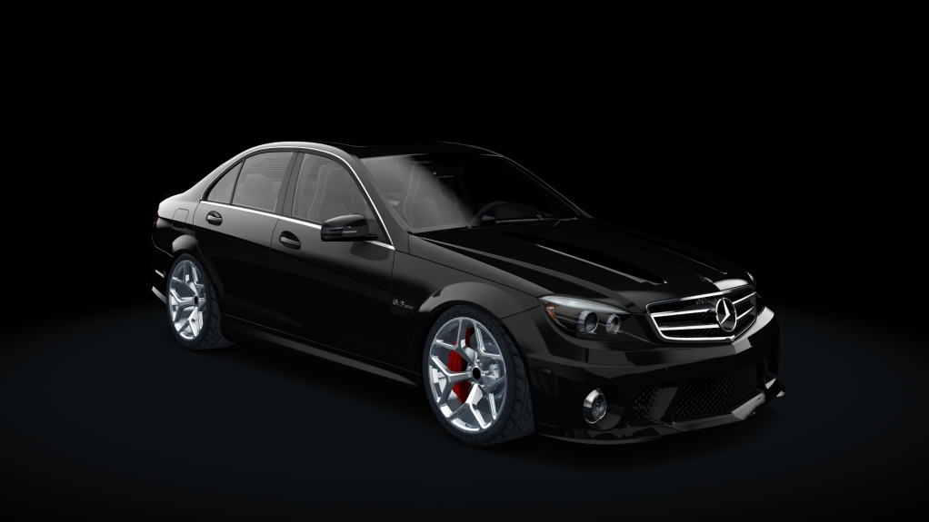 Mercedes-Benz C63 AMG RennTech Supercharged BFT Spec TR6060 | No Hesi Tuned, skin 02_Magnetite_Black_Metallic