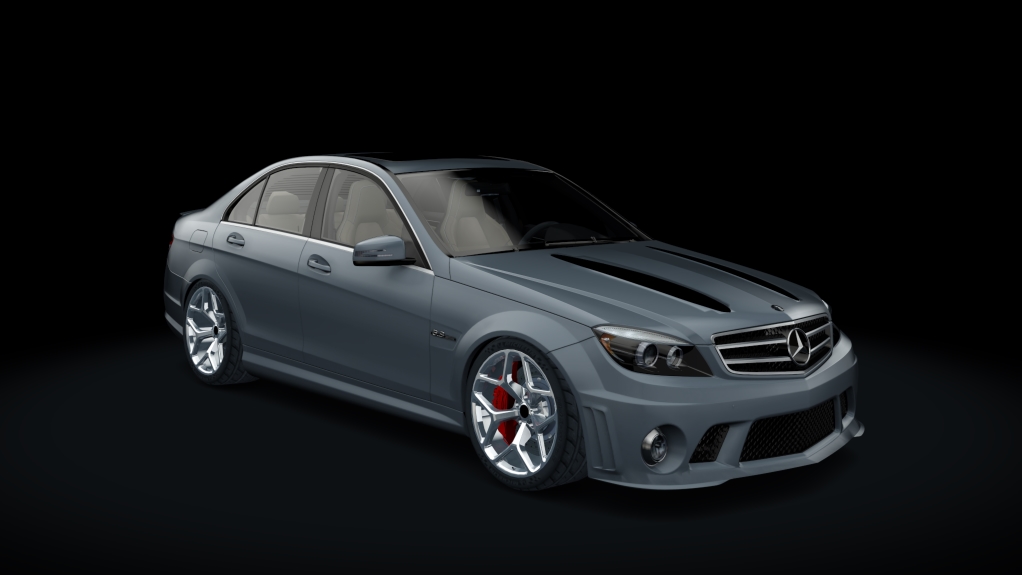 Mercedes-Benz C63 AMG RennTech Supercharged BFT Spec TR6060 | No Hesi Tuned, skin 03_designo_Magno_Platinum