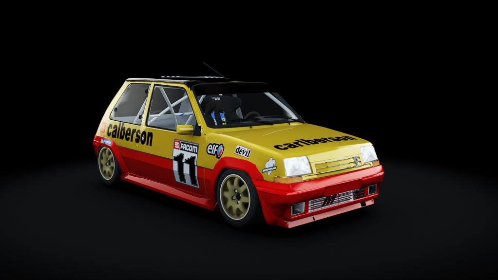 Renault 5 GT Turbo Gr.A Rally, skin 5